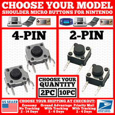 For Nintendo Game Boy Advance/GBA/SP/DS/GBM L/R Shoulder Trigger Micro Button