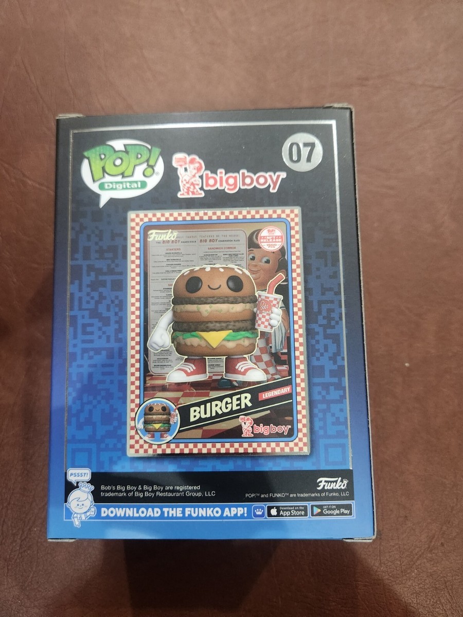 Funko Pop! Digital: Big Boy - Big Boy Burger (Grail) 1108 PCS Ltd