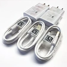 Samsung Galaxy S8 S8+ Charger Adaptive Fast Charging With OEM USB Type C Cable