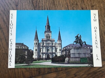 St Louis Cathedral New Orleans Louisiana Postcard