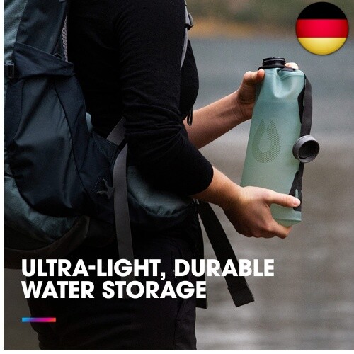 Thumbnail - Seeker - Faltbarer Wasserspeicher (2l) - Bpa- & Pvc-freier Camping