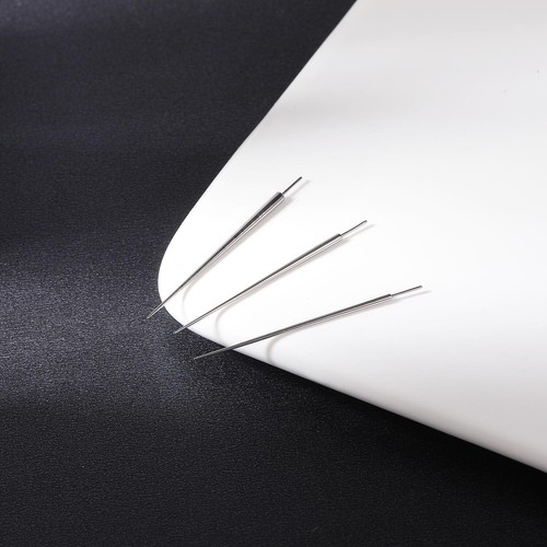 5 Pcs Threaded/Threadless Piercing Needles for Nose Ear Navel Lip Stretching Kit - Picture 21 of 33