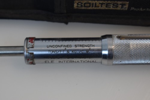 Penetrómetro de hormigón de bolsillo SoilTest buen estado usado - Imagen 3 de 4