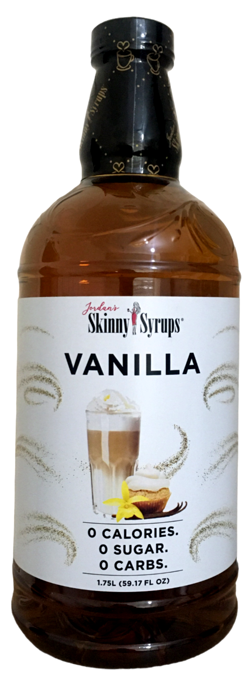 Jordan's Skinny Syrup Vanilla Flavour Sugar & Calories Free 1.75L