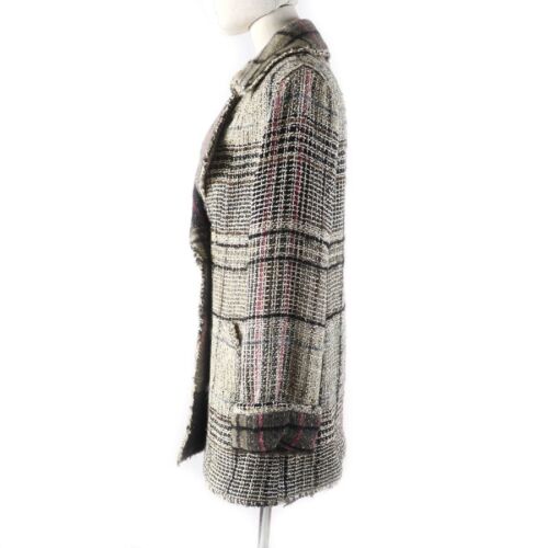 CHANEL 05A P26855 Coco Mark Button Check Tweed Zweireiher Sakko Multi 34 - Bild 2 von 10