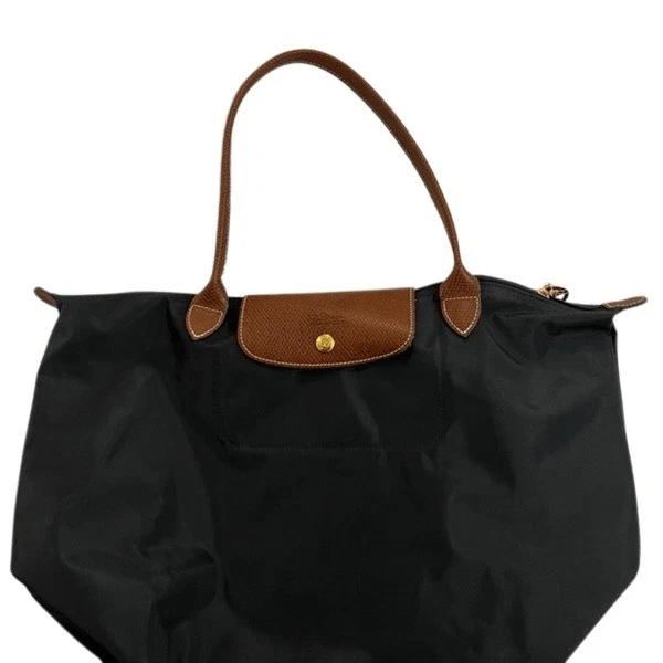 Sac fourre tout femme Longchamp noir Le Pliage bandoulière taille unique neuf sans étiquette