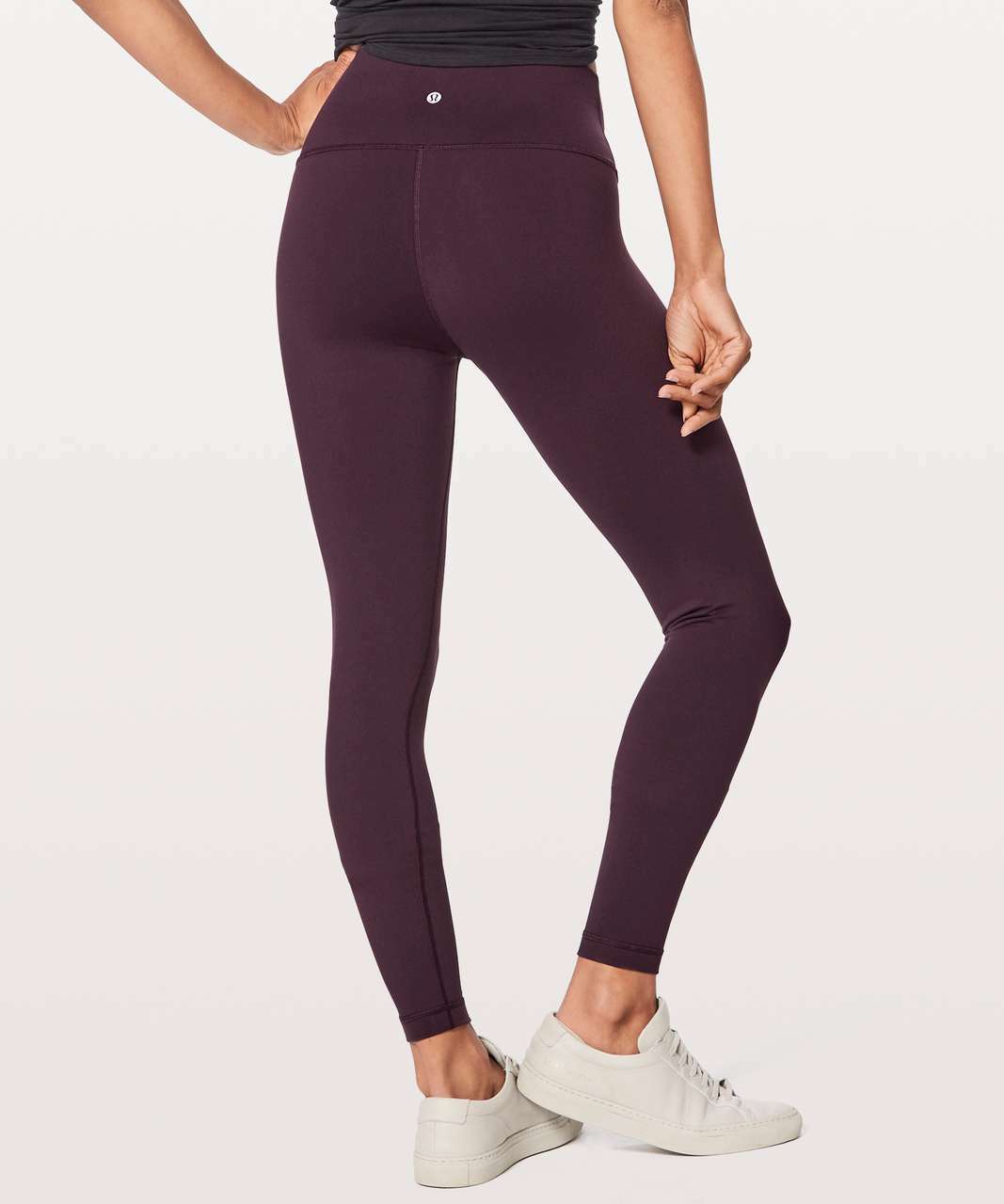 LULULEMON 10 Wunder Under Black Cherry 