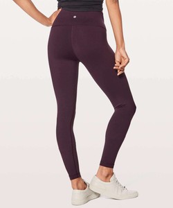 burgundy lululemon leggings