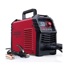 ARCCAPTAIN 110V/220V Stick Welder, [Large LED Display] 160Amp ARC Welding Mac...