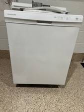 Frigidaire 24 in. White Front Control Built-In Tall Tub Dishwasher