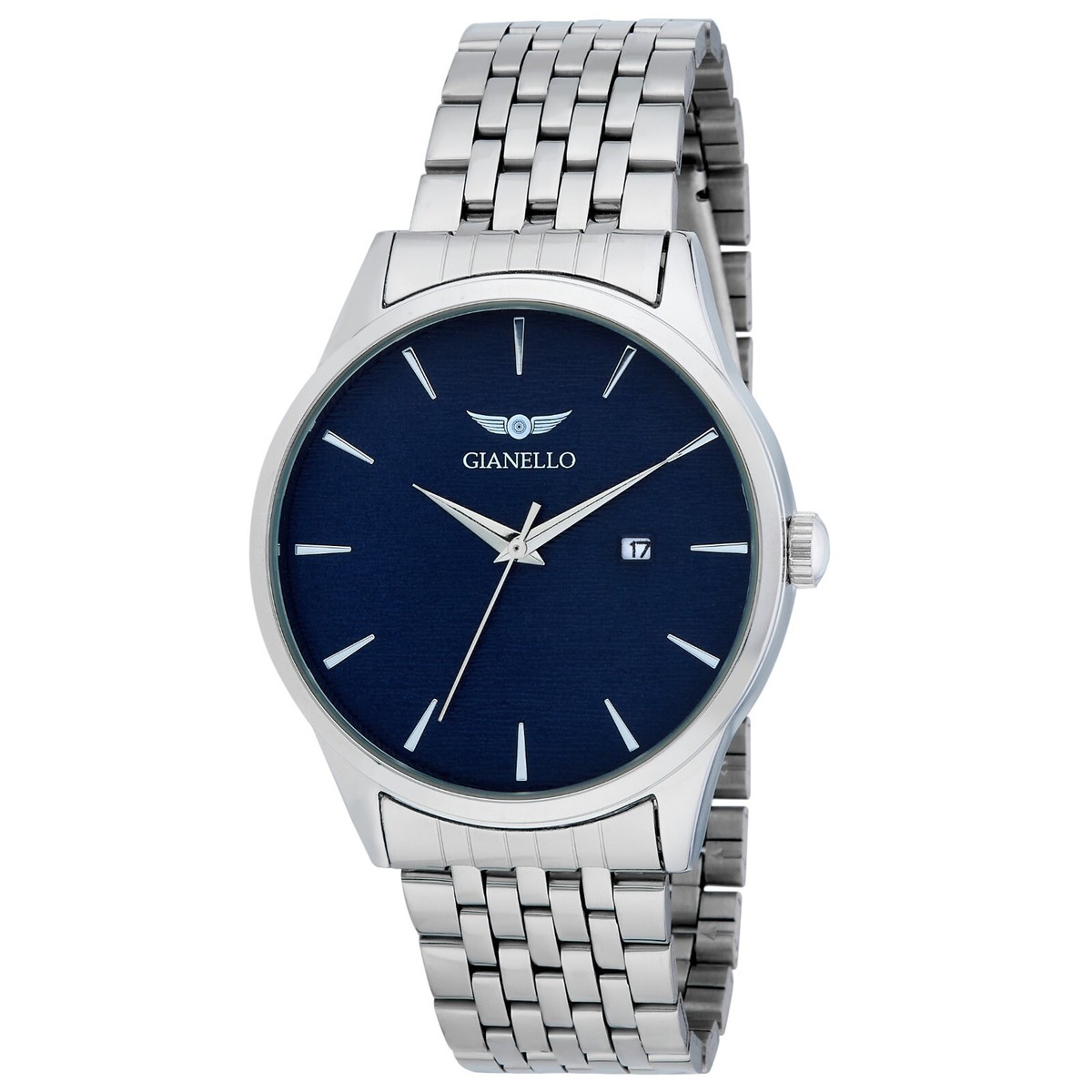 Gianello Men's Murano Calendar Bracelet Watch | eBay