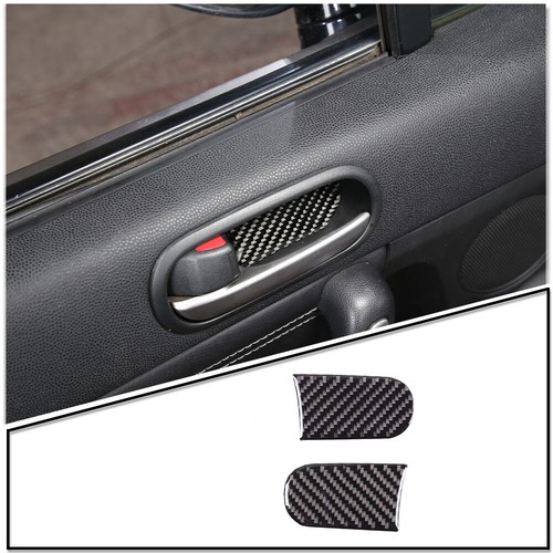 Fits For Mazda MX-5 2009-2014 Carbon Fiber Inner Door Bowl Trim Cover - 第 1/12 張圖片