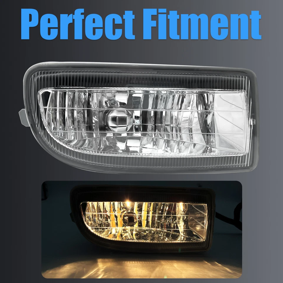 Luces antiniebla faros parachoques + cableado transparente para Toyota Land Cruiser 100 LC100 1998-2007 Foto 2 de 4