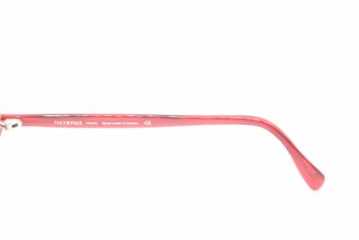 Lunettes FACE À FACE Paris Vista 923 Rouge Ovale - Monture Neuve Avec étiquettes - Métal - Unisexe