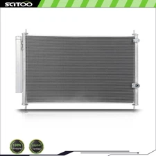 AC Condenser for 2013 2014 2015 2016 2017 Honda Accord 2.4L 3.5L L4 V6 Aluminum