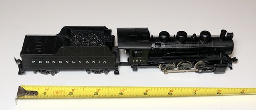 Rivarossi HO Scale Pennsylvania RR 0-6-0 Electric Train 7641 Steam Loco Tested - Picture 5 of 19