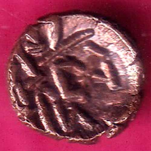 ANTIKE INDISCHE NAGAS VON PADMAVATI GANPATI NAGA SELTENE MÜNZE #OZ28 - Bild 2 von 2