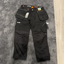 Scruffs Women’s Holster Trade Flex Work Trousers 20 Short Slim Black