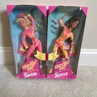 Vintage Mattel Workin' Out Barbie & Teresa Dolls Boxed Set Accessories