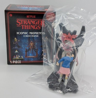 NEW 2025 Stranger Things Iconic Moments 3in Statue ELEVEN VS DEMOGORGON Season 1