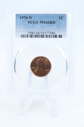 1976-D Lincoln Memorial Cent — photo from the most recent tracked eBay sale