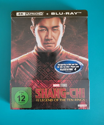 Shang Chi (2021) 4K Ultra HD + Blu-ray Limited Steelbook 2-Disc, NEU.