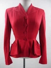 Women's XS S Vtg 1940s Gano-Downs Hacking Suit Jacket Blazer Riding Sport Coat