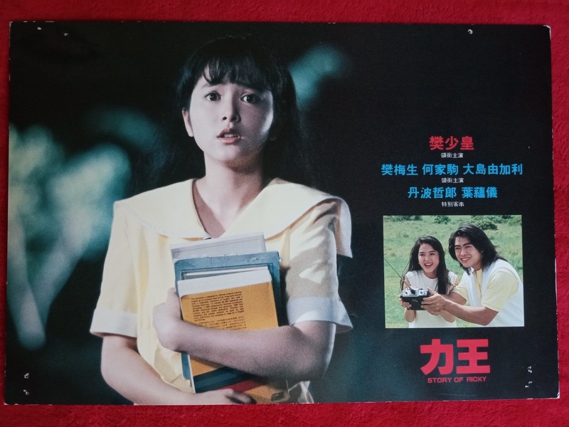 RIKI-OH: THE STORY OF RICKY -RARE Original Golden Harvest Front of House Still H