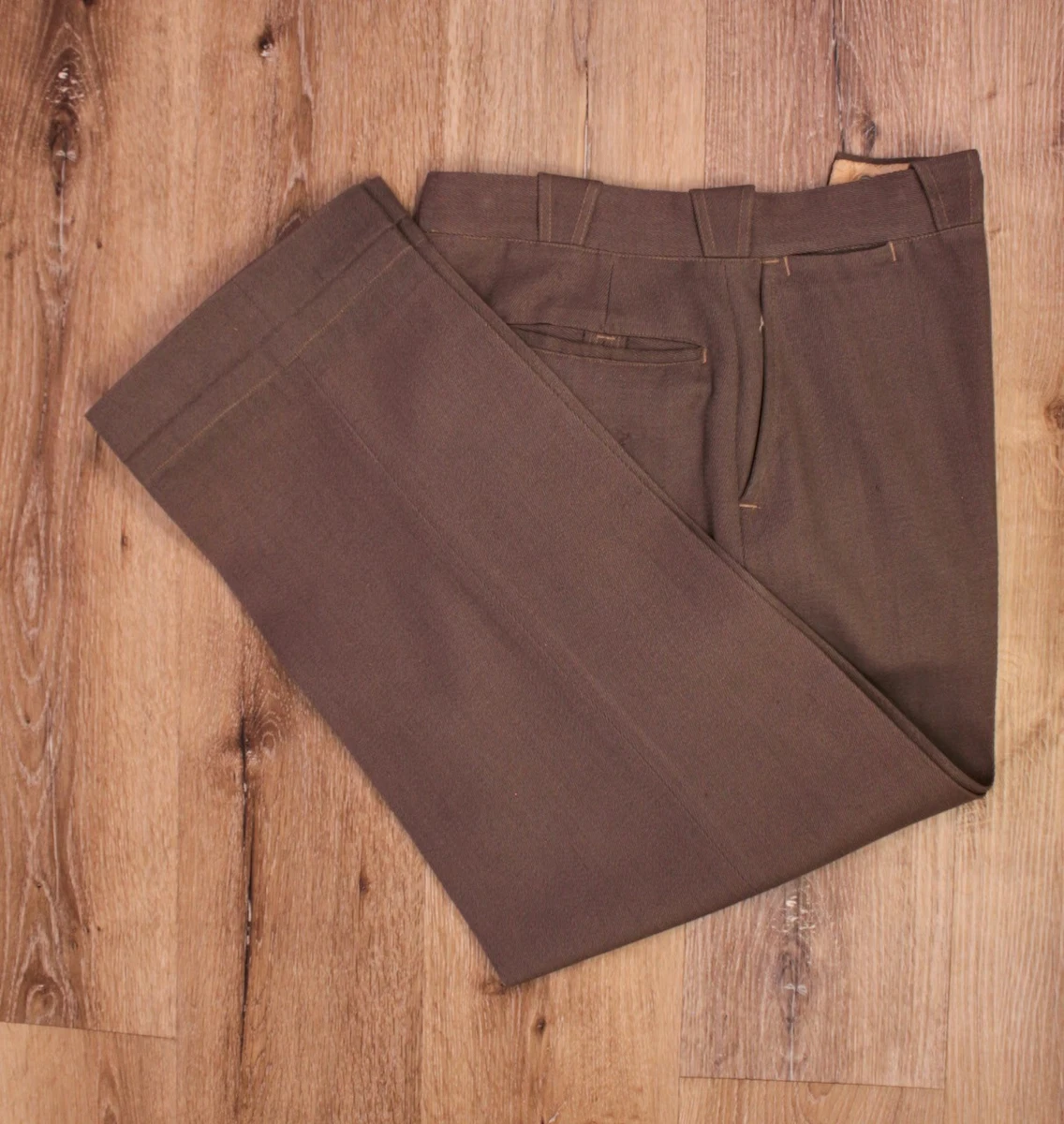 Brown 1940s Vintage Pants for Men for sale | eBay