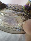 Vintage Mosser Glass Mini Hen on Nest REPLACEMENT LID ONLY Smoke Carnival 1.75" — photo 8