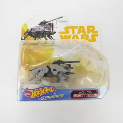 Hot Wheels Star Wars AT-TE First Appearance Starships With Flight Stand - NEW