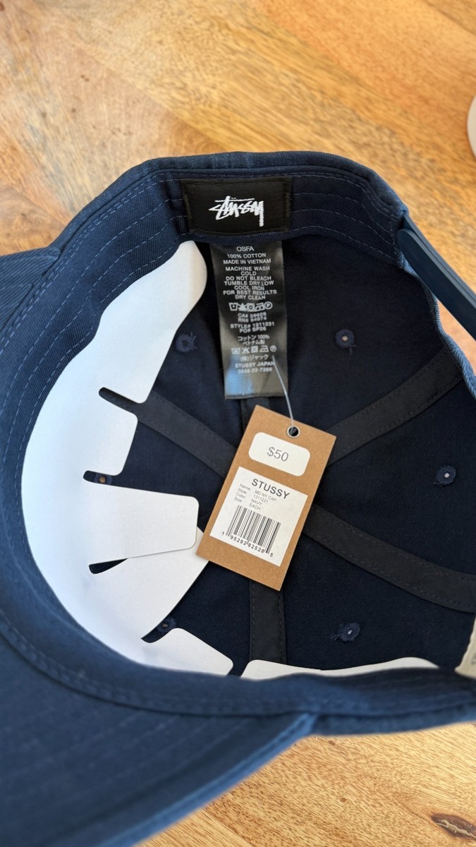 STUSSY * 2026 S/S -New York (NY) Chapter Hat - NAVY - 100
