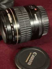 Canon Zoom Lens EF 35-80mm f4.5-5.6 Ultrasonic, caps, UV filter