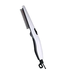 Negative Ion Hair Straightener Styling Comb Hot Comb Press Beard Brush For Men