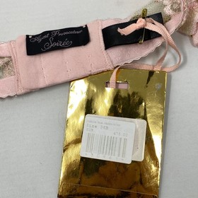 Agent Provocateur Saadia SOIREE Green Pink Bra Lace Bra 36B NWT