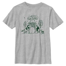 Boy's Winnie the Pooh Cozy Vibes Friends Sketch T-Shirt