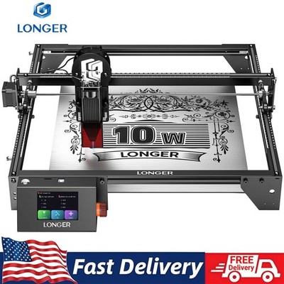 Longer RAY5 10W Laser Engraver Laser Cutter with App Offline Control DIY NEW