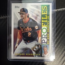 2026 Topps Series 1 Profiles Gunnar Henderson #TP-4