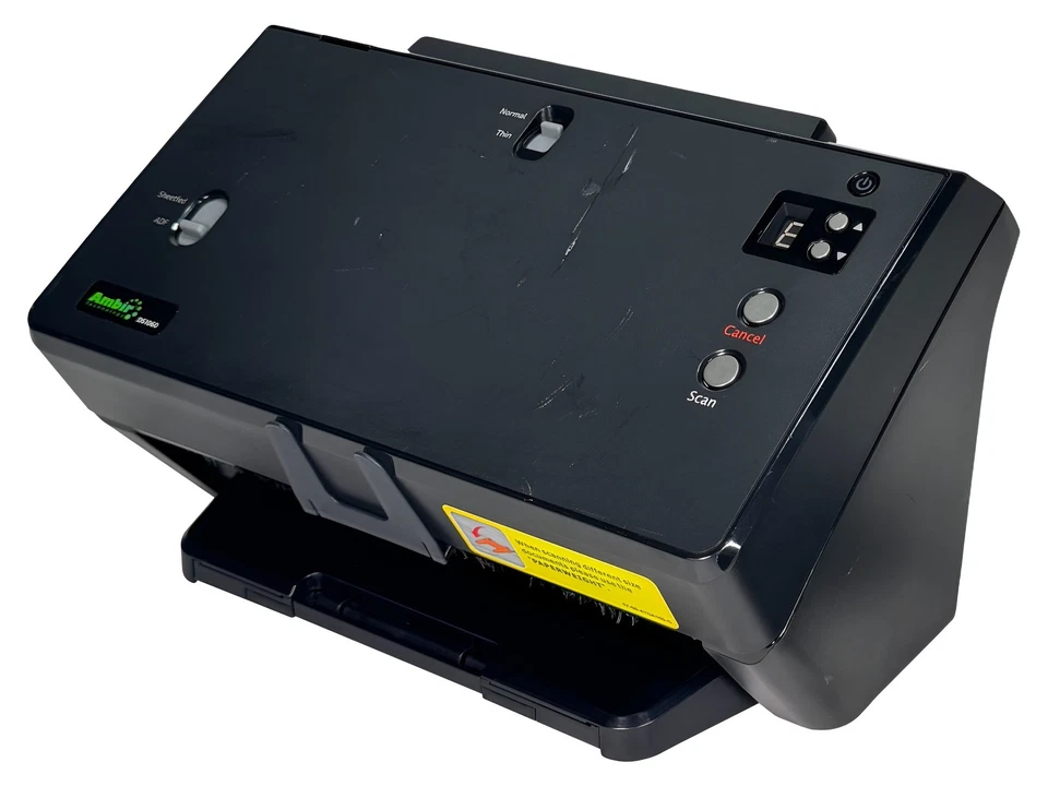 FULLY TESTED🔥Ambir nScan 1060 Document Scanner DS1060 w/Adapter No Input Tray - Image 3 of 4