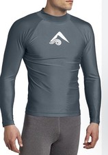 Nwt Surf Sun Rash Guard Xxl 2x Charcoal