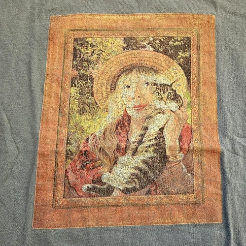 Joni Mitchell Taming The Tiger Concert Tour T-S 1990s vintage concert t-shirt, vintage, size XL, single stitch, B+ condition