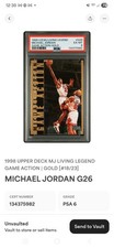 1998 UPPER DECK MJ LIVING LEGEND GAME ACTION | GOLD [#18/23] Michael Jordan 
