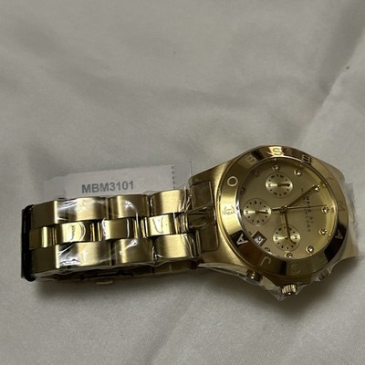Marc Jacobs MBM3101 Goldfarbene   neu  