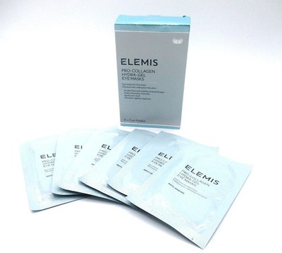 Elemis Pro-Collagen Hydra-Gel Eye Masks Reduces Fine Lines 6x Eye Masks / BNIB