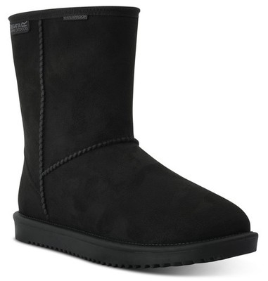 Regatta wasserdichte Damenstiefel Risley halbhohe Slipper schwarz UK Größe 3