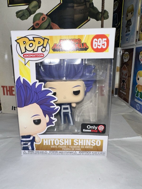 Funko Pop My Hero Academia GameStop Exclusive Hitoshi Shinso 695 New