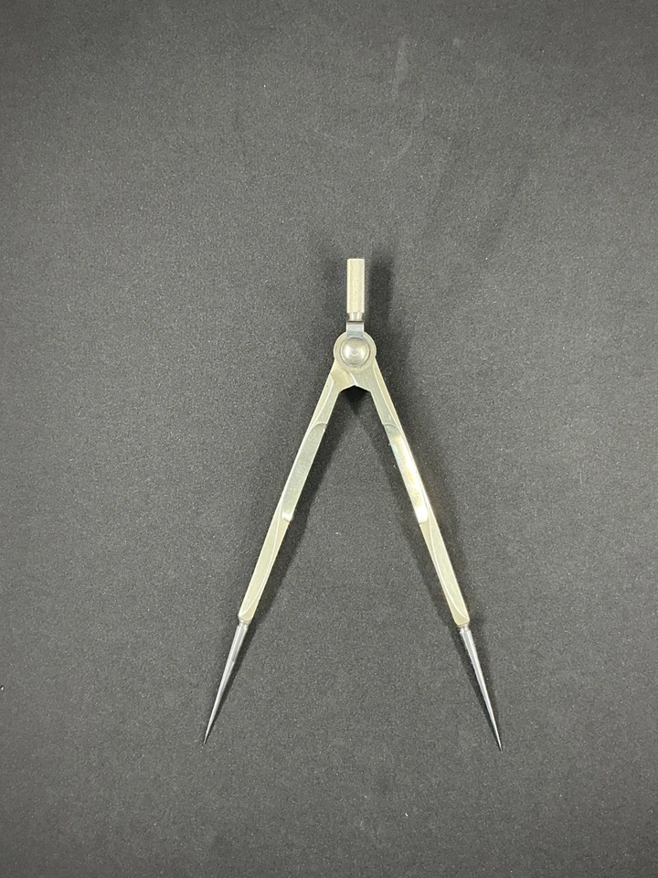 Good Condition Vintage Divider Drafting Compass - German Style 1930’s - Image 3 of 4