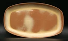 Vintage Frankoma Pottery 6P Desert Gold Large Serving Tray-Platter 11.75in MCM