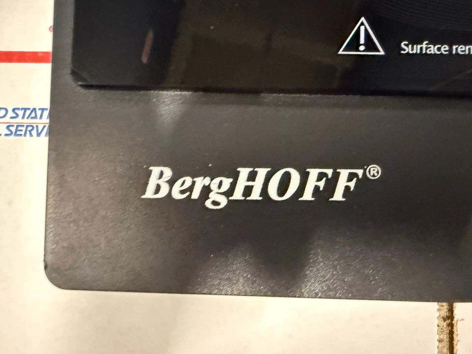 Estufa de inducción BergHOFF 1600 vatios 1810003 ESTUFA PLACA CALIENTE ÚNICA Foto 4 de 4