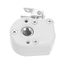 Durable Aluminum Alloy Awning Drive Gear White Outdoor Parasol Replacement Parts